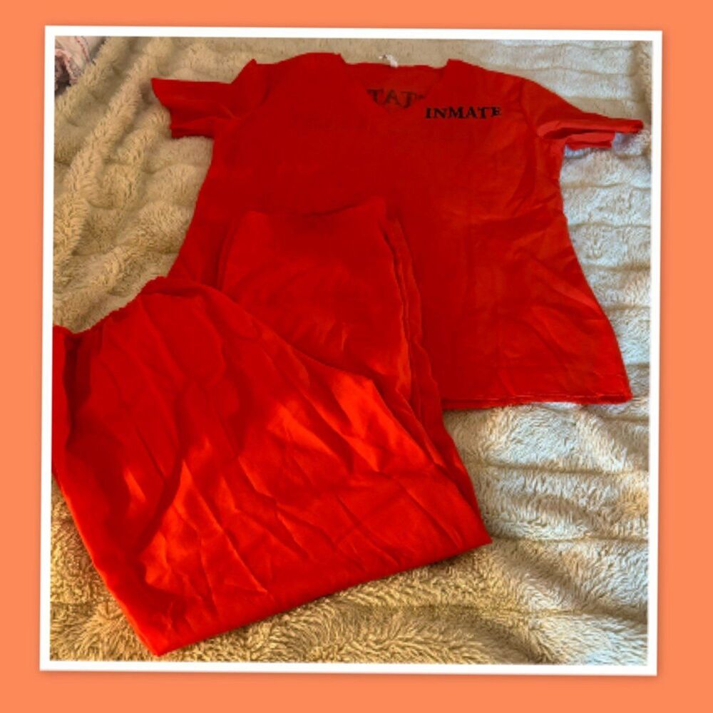 Women's Orange State Prisoner Costume